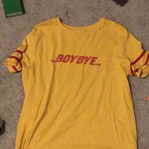 Blue notes: boy bye shirt(new style)
